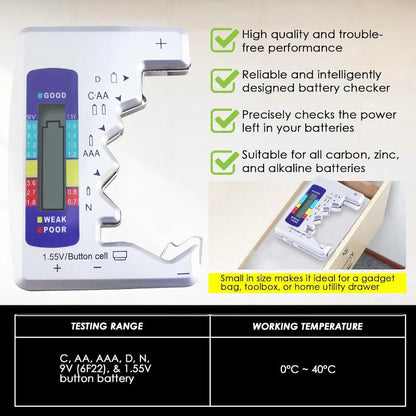 Pocket Power Battery Checker