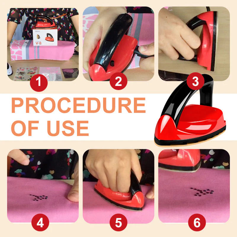 Portable Handheld Travel Iron